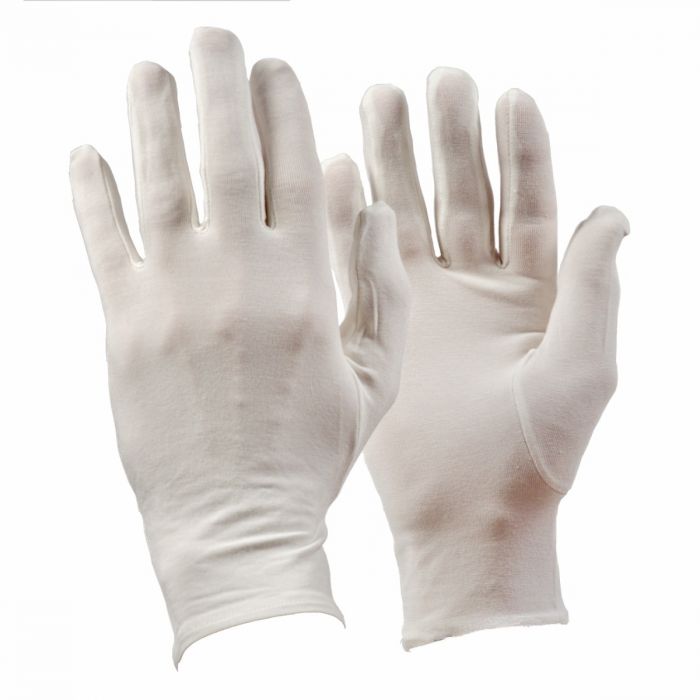 Premium Bamboe handschoenen Wit