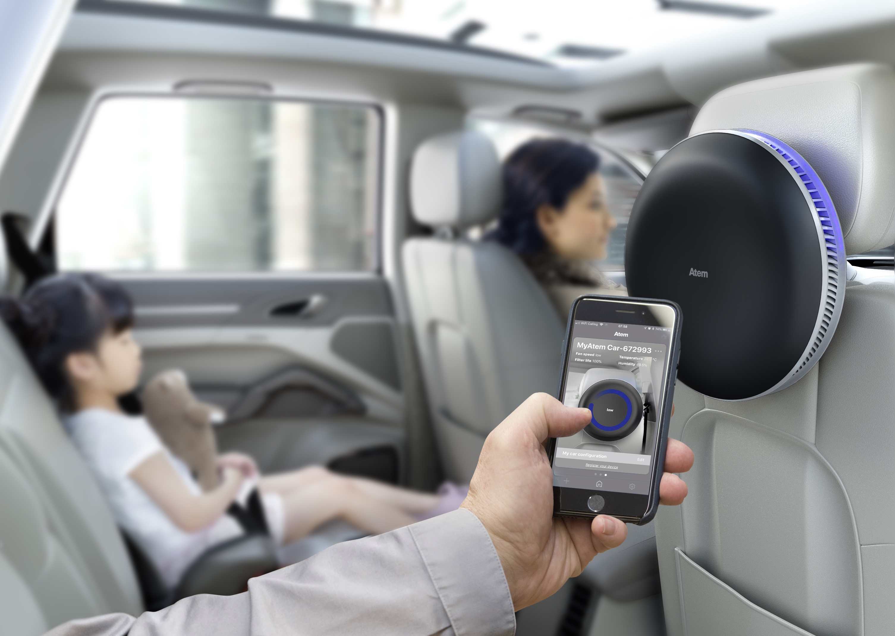 IQAir Atem Car