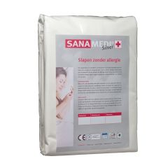 Silver dekbedhoes anti-allergie > Sanamedi SILVER dekbedhoes anti-allergie 100 x 140 cm (baby maat)