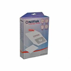 Nilfisk One serie > Nilfisk stofzakken voor One/ Go/ Compact/ Force en Coupé (5x stofzak + 1x voorfilter)