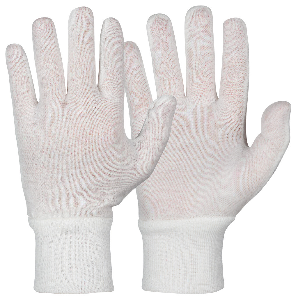 Gebreide verbruik handschoenen-10 / XL (12 sets) | Bamboe handschoenen bij eczeem
